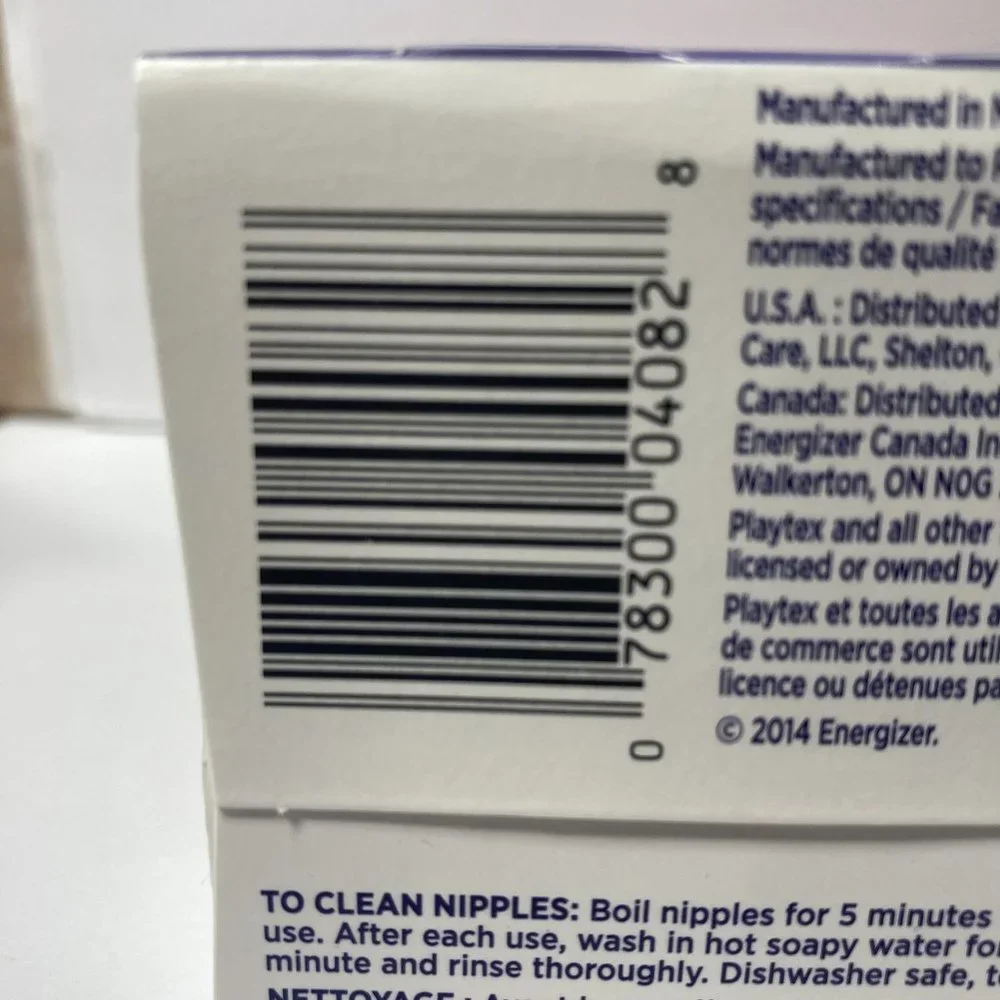 Playtex NaturaLatch Silicone Nipples 3-6M+ Fast 5 (2) Packs